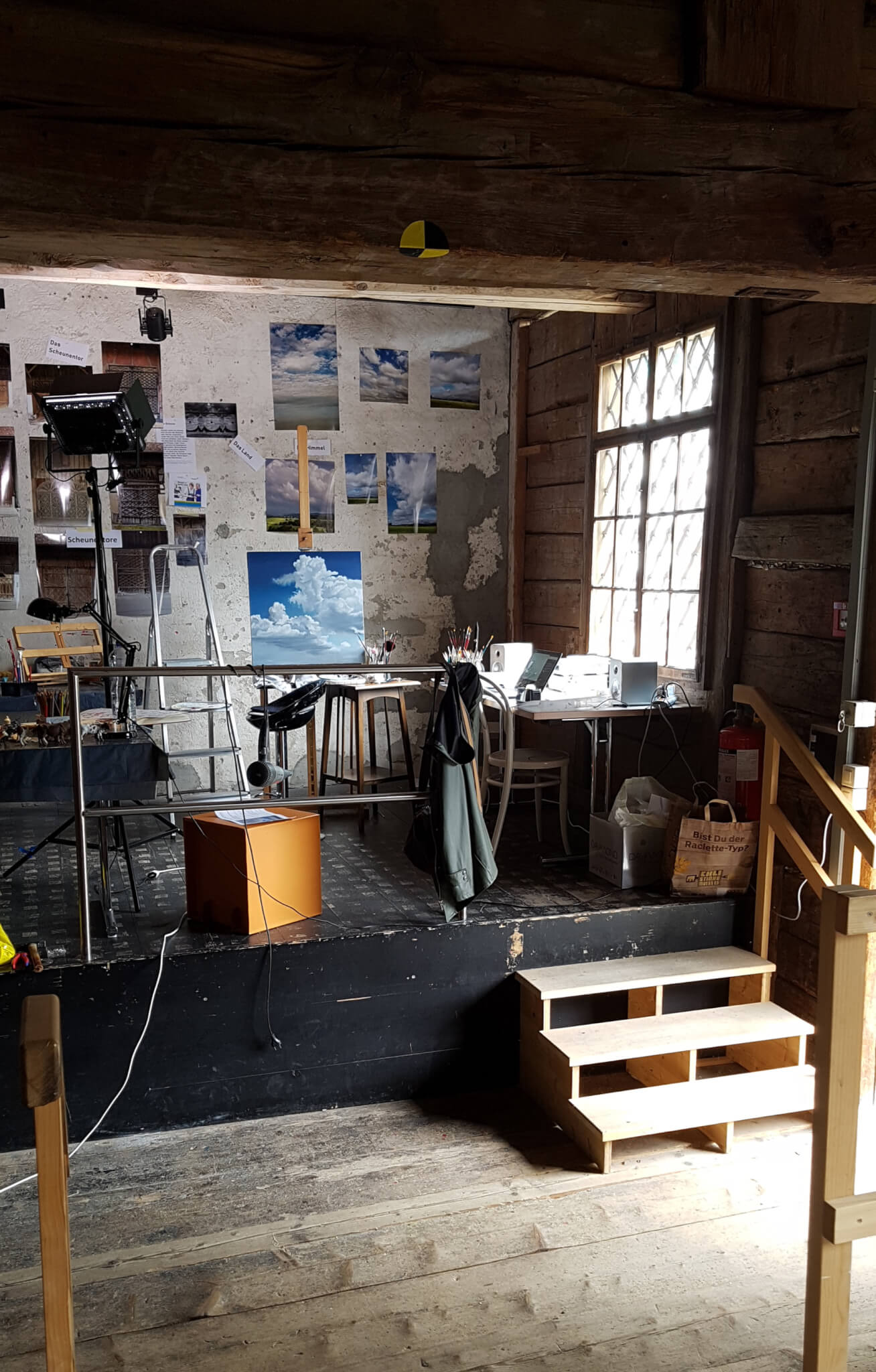 Esther Huser Sommeratelier Weinfelden 2019 in der Remise