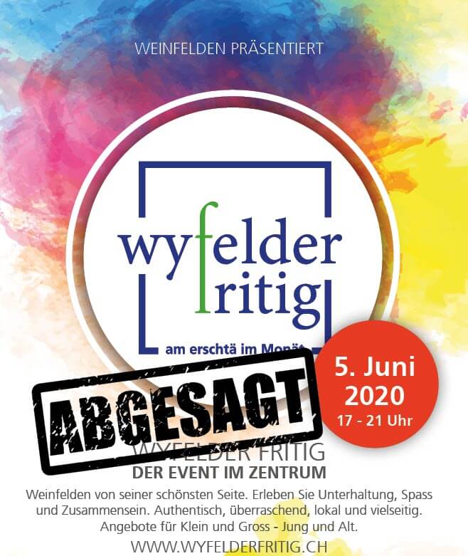 Wyfelder Fritig abgesagt